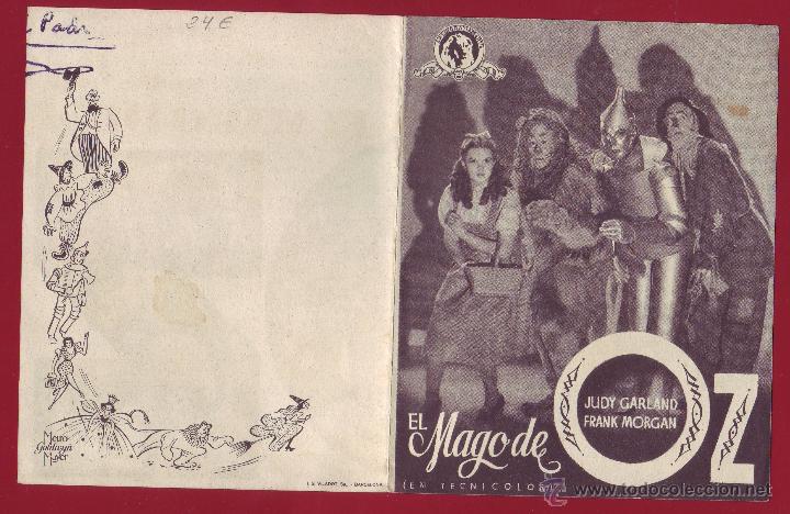 Cine: PROGRAMA DE MANO - EL MAGO DE OZ - Foto 1