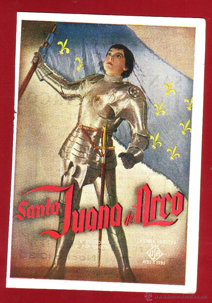 Cine: PROGRAMA DE MANO - SANTA JUANA DE ARCO - Foto 1