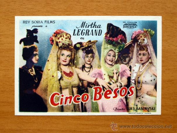 Cine: Cinco besos - Mirtha Legrand - Foto 1