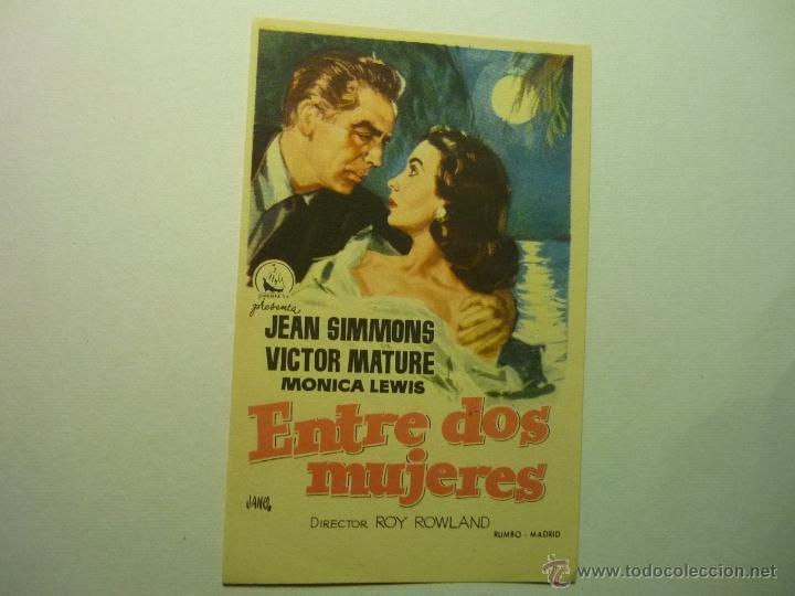 Cine: PROGRAMA ENTRE DOS MUJERES.-JEAN SIMMONS