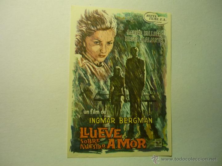 Cine: programa llueve sobre nuestro amor.--ingmar bergman - Foto 1