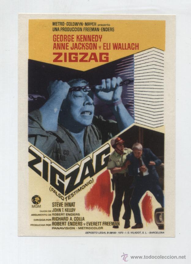 Cine: Zigzag. Sencillo de MGM. - Foto 1