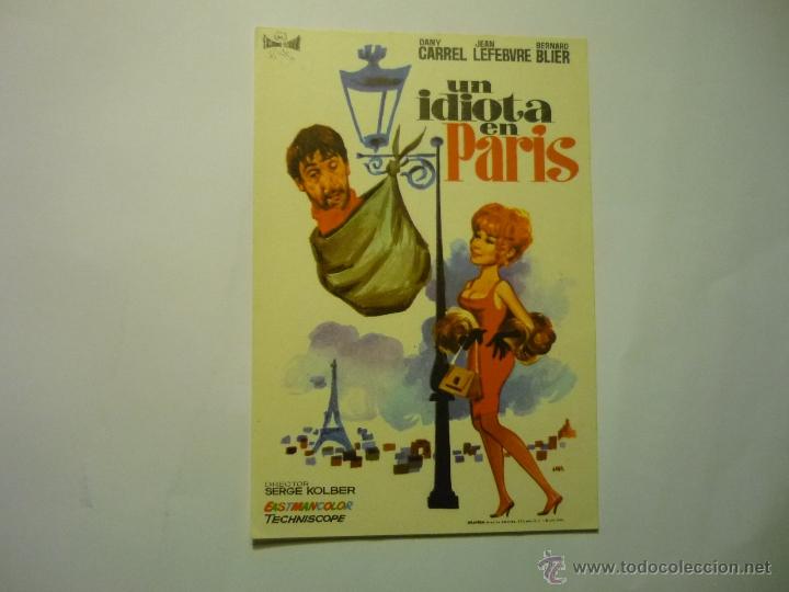 Cine: PROGRAMA UN IDIOTA EN PARIS.- DANY CARREL publicidad chapi-alicante - Foto 1