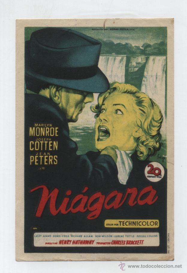 Cine: N&aacute;gra. Solig&oacute;. Sencillo de 20Th Century Fox.  Gran Teatro Falla - Cadiz.