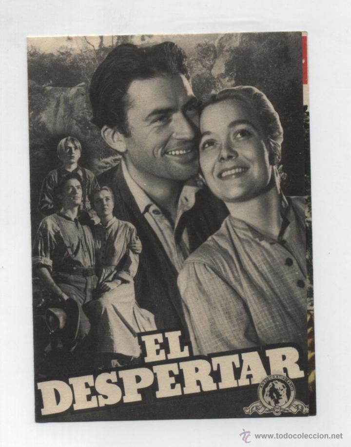  Flyers Publicitaires de films Anciens: El Despertar. Doble de MGM .   Central Cinema.