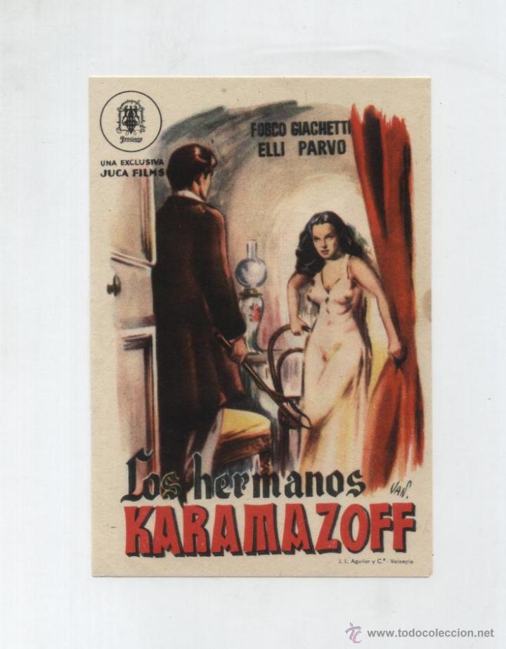 Kino: Los Hermanos Karamazoff.  Sencillo de Procines.