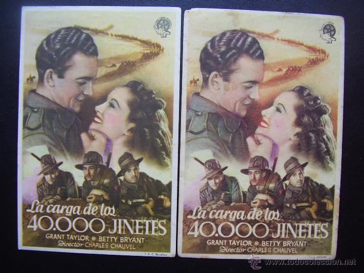 Cine: LA CARGA DE LOS 40.000 JINETES, VARIANTE - Foto 1
