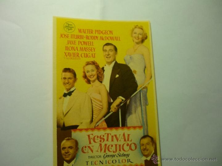 Cine: programa festival en mejico.-walter pidgeon - Foto 1