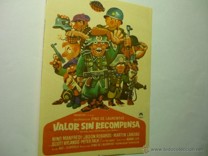 Cine: PROGRAMA VALOR SIN RECOMPENSA.- NINO MANFREDI - Foto 1