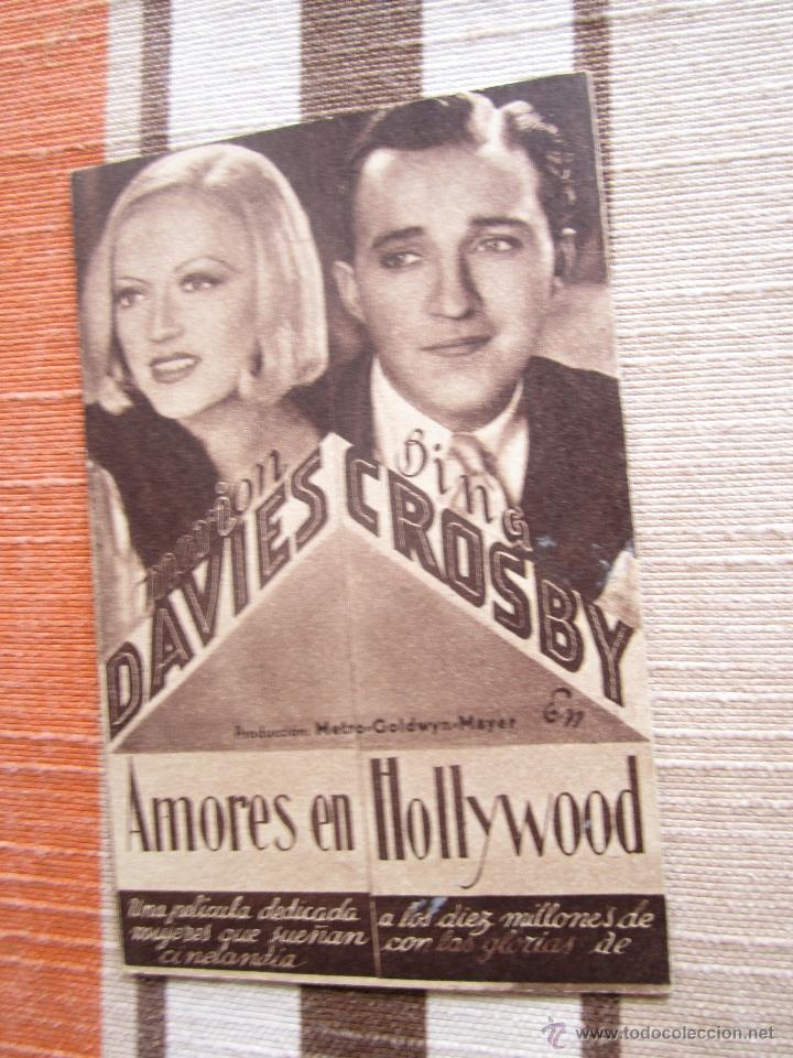 Cine: AMORES DE HOLLYWOOD PROGRAMA DE CINE MARION DAVIES C25 - Foto 1