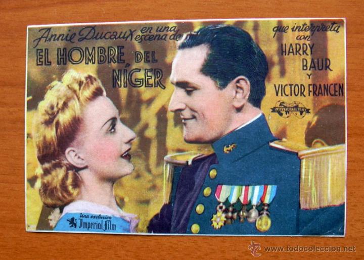 Cinema: EL HOMBRE DEL NIGER - Harry Baur - Con publicidad