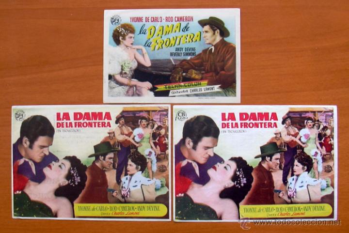 Cine: La dama de la frontera - 3 programas diferentes - Con publicidad - Foto 1