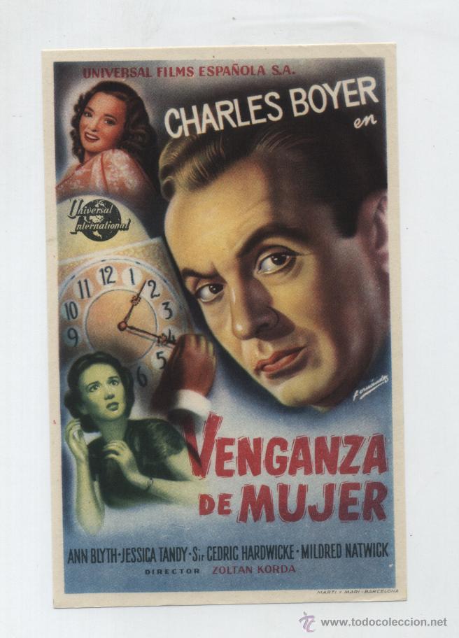 Kino: Venganza de mujer. Sencillo de Universal.