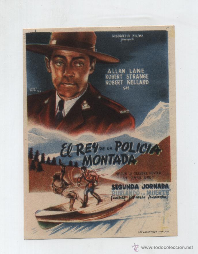 Kino: El Rey de la Polic&iacute;a Montada. Segunda Jornada. Sencillo de Hispartis Films.  &iexcl;IMPECABLE!