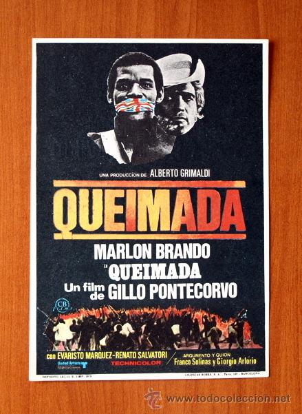 Cine: Queimada - Marlon Brando - Con publicidad