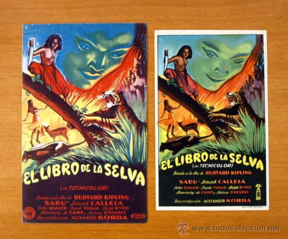 Kino: El libro de la Selva (Jungle Book) - Sabu, Joseph Calleia - Distinta Distribuidora - con publicidad