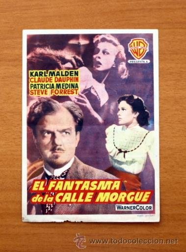 el fantasma de la calle morgue - karl malden, c - Buy Flyers of horror ...