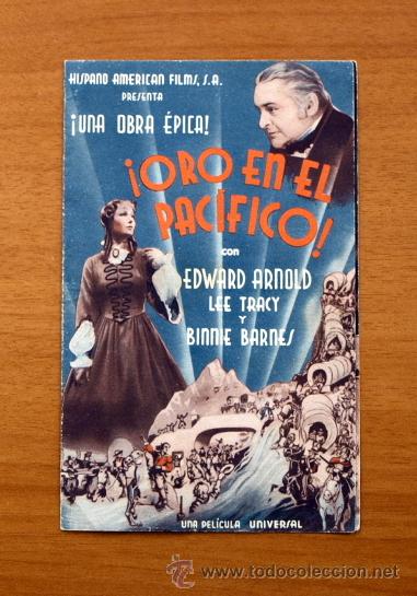 Cine: Oro en el Pac&iacute;fico - Edward Arnold, Lee Tracy, Binnie Barnes - Foto 1