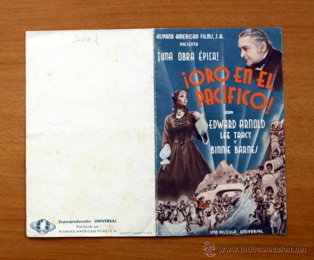 Cine: Oro en el Pac&iacute;fico - Edward Arnold, Lee Tracy, Binnie Barnes - Foto 3