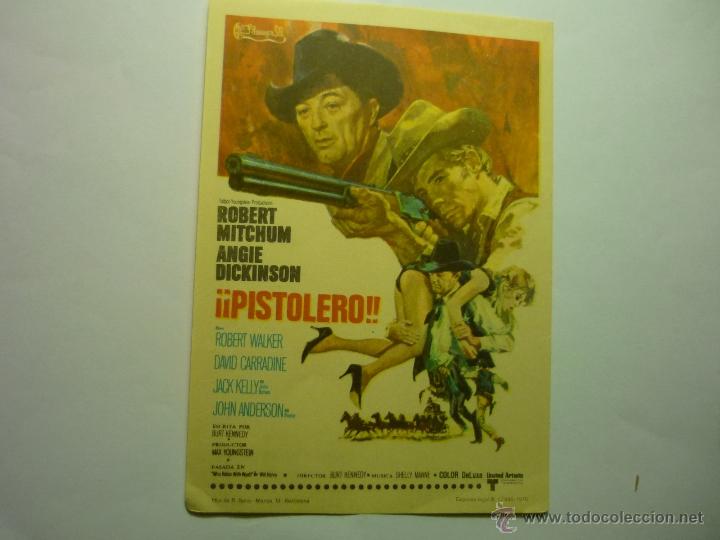 Cine: programa &iexcl;&iexcl; pistolero!! robert mitchum - Foto 1