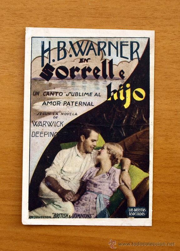 Cine: Sorrell e hijo - H.B. Warner - Con publicidad - Foto 1