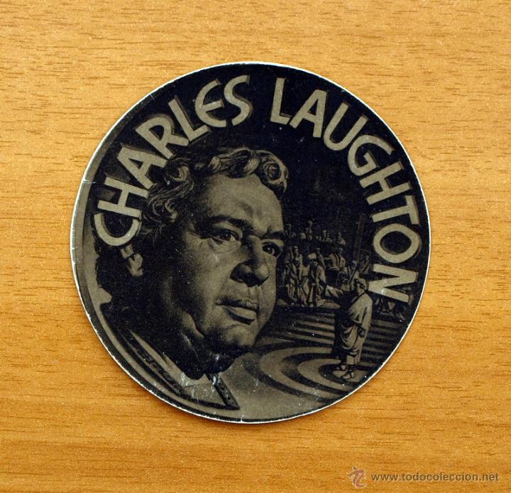  Foglietti di film di film antichi di cinema: Espartaco - Charles Laughton - Programa troquelado - Con publicidad