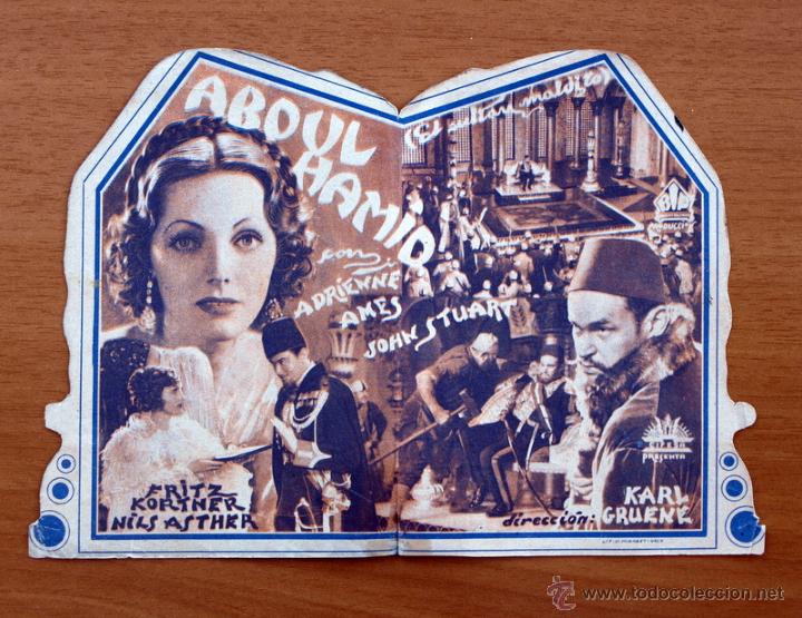 Cine: Abdul-Hamid - Adrianne Ames, John Stuart - Programa troquelado - Con publicidad - Foto 2