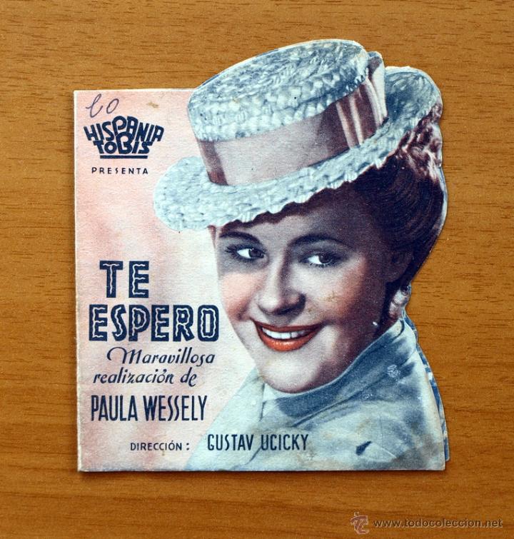 Cine: Te espero - Paula Wessely - Programa troquelado - Foto 1