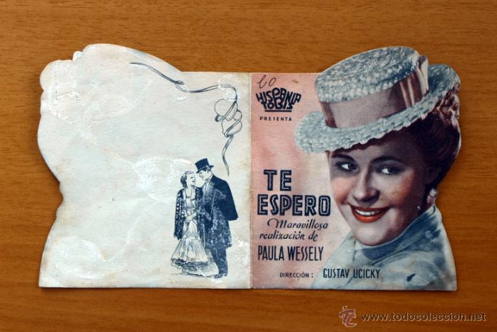Cine: Te espero - Paula Wessely - Programa troquelado - Foto 3