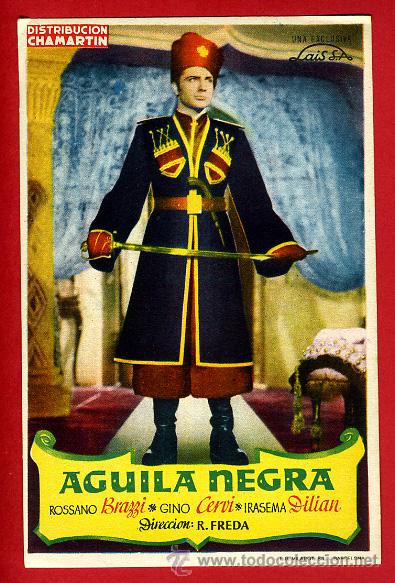 Cine: AGUILA NEGRA , SENCILLO , ORIGINAL , PMD 781