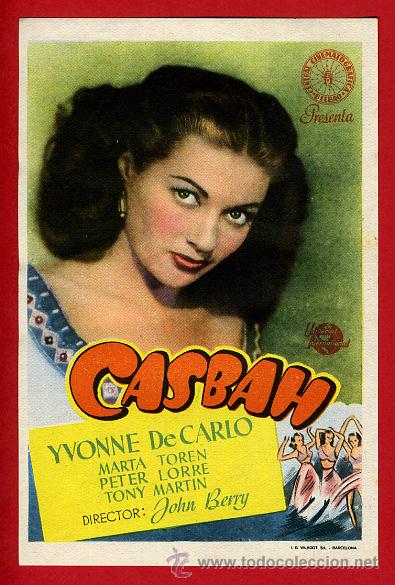 Cine: CASBAH , SENCILLO , ORIGINAL , PMD 794 - Foto 1