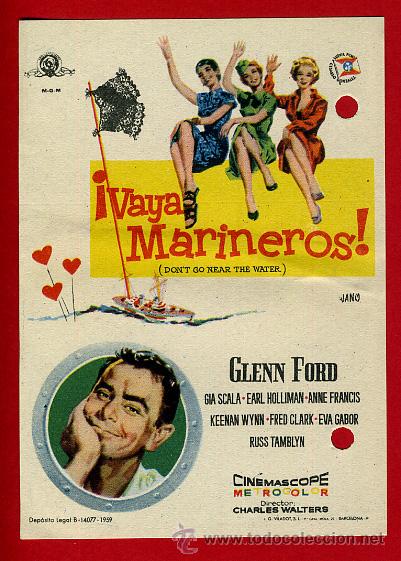 Cinema: VAYA MARINEROS , SENCILLO , ORIGINAL , PMD 798