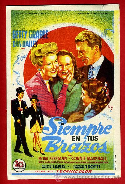 Cine: SIEMPRE EN TUS BRAZOS, SOLIGO , SENCILLO , ORIGINAL , PMD 813