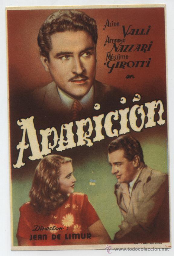 Cine: Aparici&oacute;n. Sencillo sin marca de distribuidora. - Foto 1