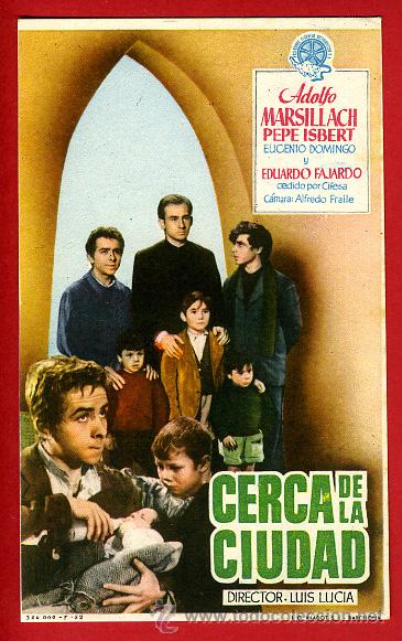 Cine: CERCA DE LA CIUDAD , SENCILLO , ORIGINAL , PMD 843 - Foto 1