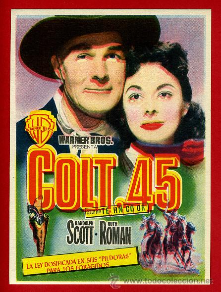 Cine: COLT 45 , SENCILLO , ORIGINAL , PMD 847 - Foto 1