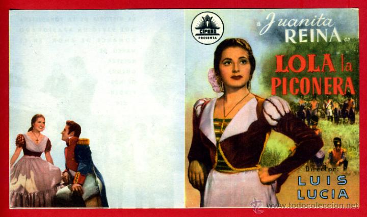  Flyers Publicitaires de films Anciens: LOLA LA PICONERA , DOBLE , ORIGINAL , PMD 926