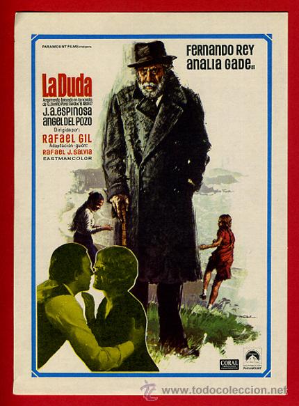Cine: LA DUDA , SENCILLO , ORIGINAL , PMD 961 - Foto 1