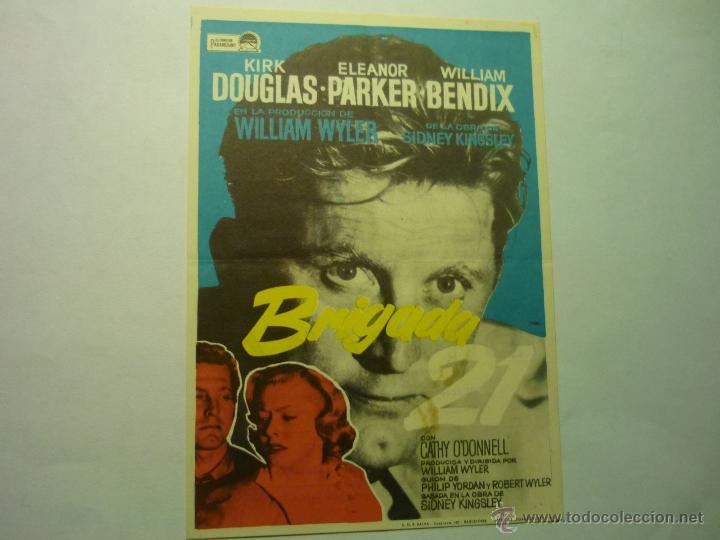 Cine: programa brigada 21.-kirk douglas-publicidad - Foto 1