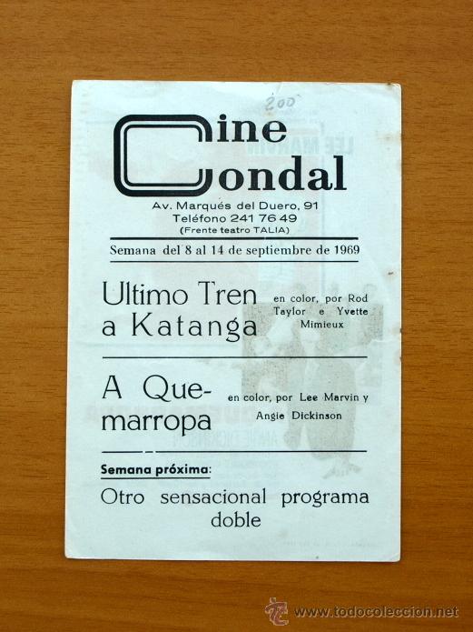 Cine: A quemarropa - Con publicidad - Cine Condal - Foto 2