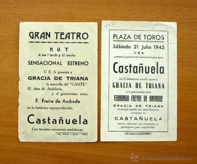 Cine: Casta&ntilde;uela - 2 programas diferentes - Con publicidad - Foto 2