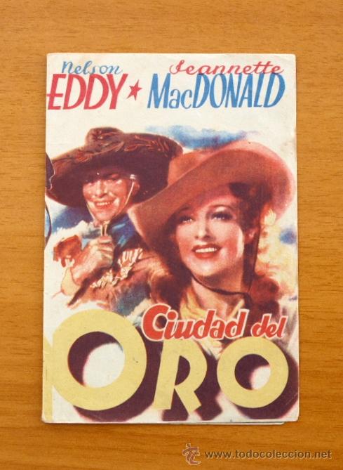 Cine: Ciudad del oro - Nelson Eddy, Jeannette Mac Donald - Foto 1