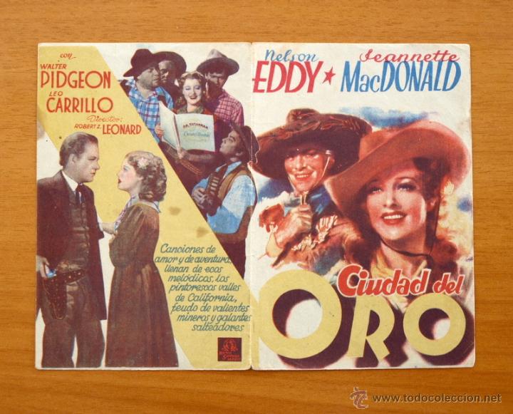 Cine: Ciudad del oro - Nelson Eddy, Jeannette Mac Donald - Foto 3
