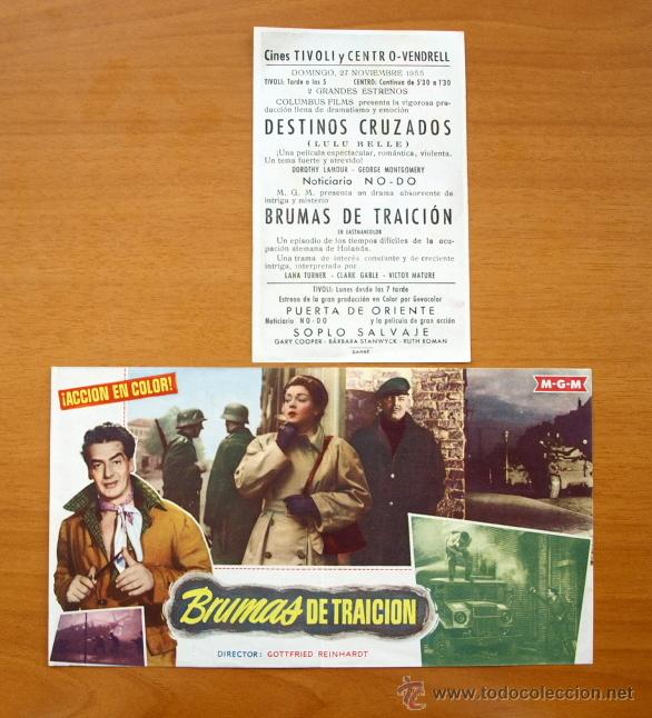 Cine: Brumas de traici&oacute;n - 2 programas diferentes - Con publicidad - Foto 2