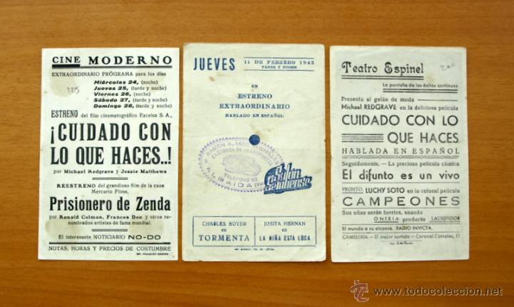 Cine: Cuidado con lo que haces - 3 programas diferentes - Con publicidad - Foto 2