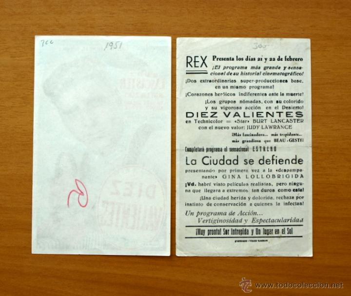 Cine: Diez valientes - 2 programas diferentes - Con publicidad - Foto 2