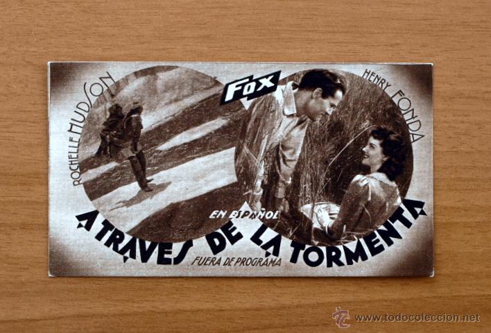 Kino: A trav&eacute;s de la tormenta - Rochelle Hudson, Henry Fonda - Publicidad Principal Modern