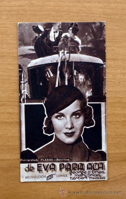 Cine: De Eva para aca - Mary Brian, George Obrien - Foto 1