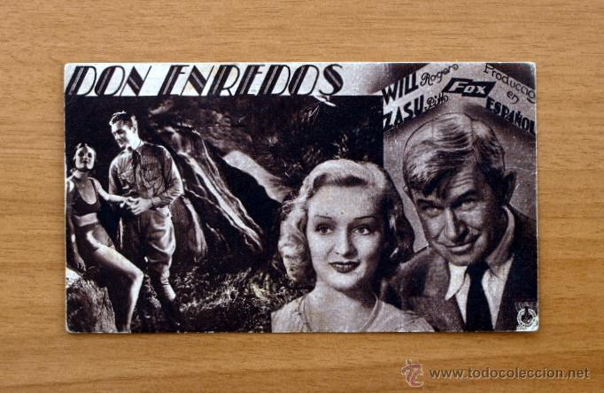 Cine: Don enredos - Will Rogers - Foto 1