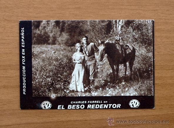 Kino: El beso redentor - Charles Farrell - Publicidad Gran Teatro - Benaguacil